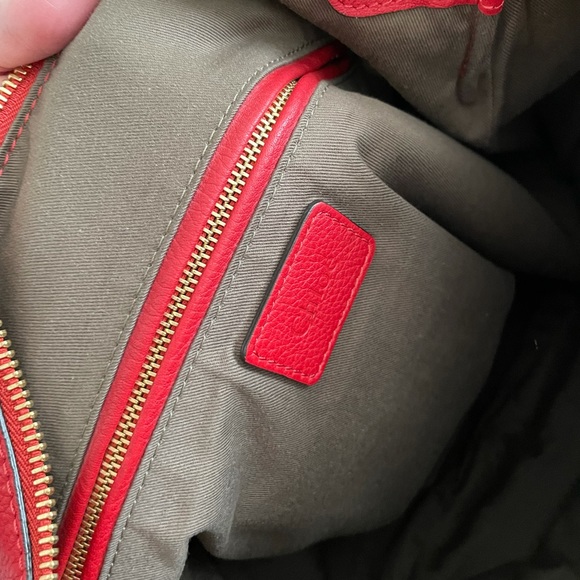 Chloe Large Marcie Hobo- Red - Picture 8 of 16